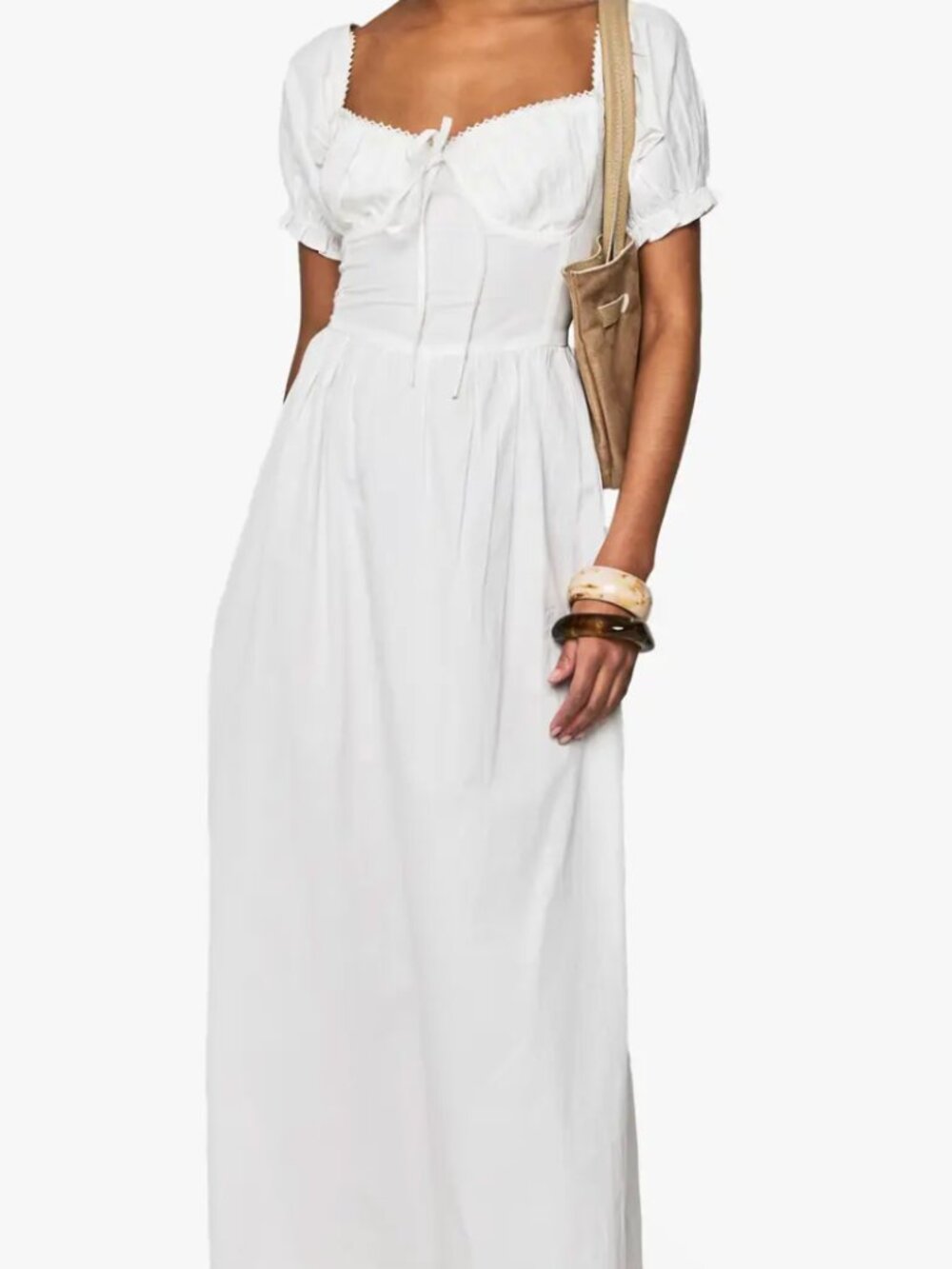 NWT Boohoo | Milkmaid Maxi Dress | Size 14